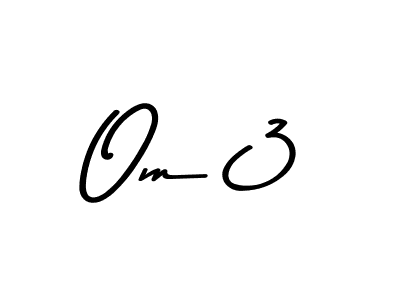 How to Draw Om 3 signature style? Asem Kandis PERSONAL USE is a latest design signature styles for name Om 3. Om 3 signature style 9 images and pictures png