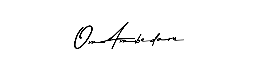 Similarly Asem Kandis PERSONAL USE is the best handwritten signature design. Signature creator online .You can use it as an online autograph creator for name Om Ambedare. Om Ambedare signature style 9 images and pictures png