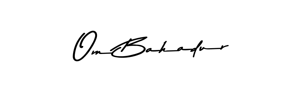 How to make Om Bahadur signature? Asem Kandis PERSONAL USE is a professional autograph style. Create handwritten signature for Om Bahadur name. Om Bahadur signature style 9 images and pictures png