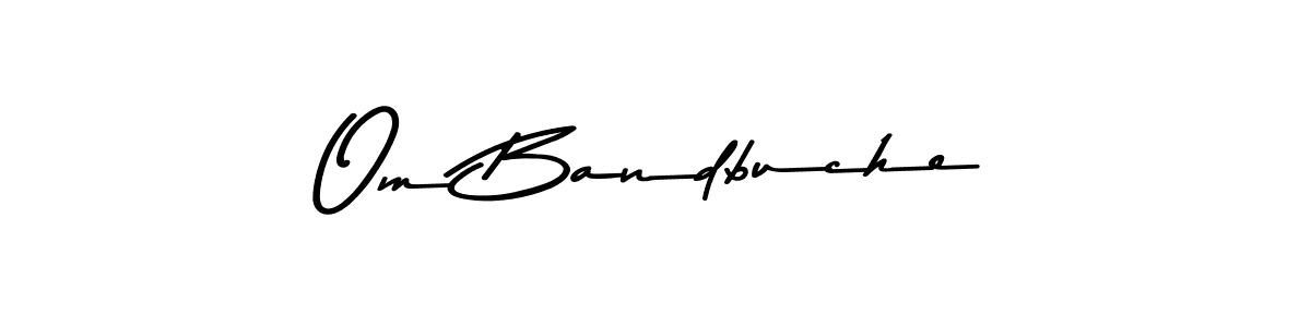 Asem Kandis PERSONAL USE is a professional signature style that is perfect for those who want to add a touch of class to their signature. It is also a great choice for those who want to make their signature more unique. Get Om Bandbuche name to fancy signature for free. Om Bandbuche signature style 9 images and pictures png