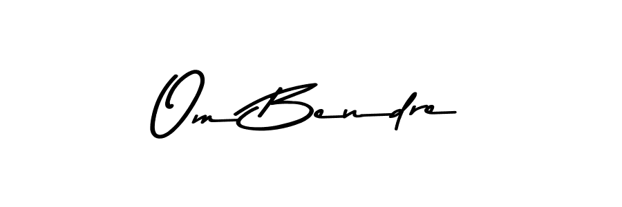 Make a beautiful signature design for name Om Bendre. Use this online signature maker to create a handwritten signature for free. Om Bendre signature style 9 images and pictures png