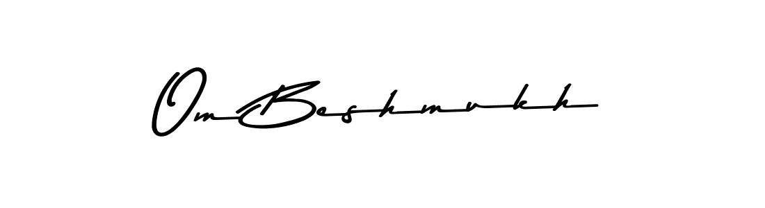 Also we have Om Beshmukh name is the best signature style. Create professional handwritten signature collection using Asem Kandis PERSONAL USE autograph style. Om Beshmukh signature style 9 images and pictures png