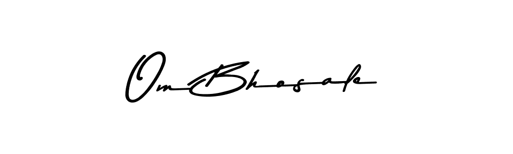 How to make Om Bhosale signature? Asem Kandis PERSONAL USE is a professional autograph style. Create handwritten signature for Om Bhosale name. Om Bhosale signature style 9 images and pictures png