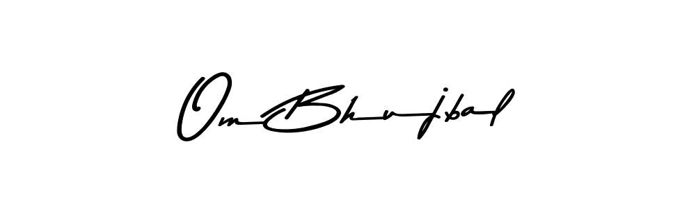Also we have Om Bhujbal name is the best signature style. Create professional handwritten signature collection using Asem Kandis PERSONAL USE autograph style. Om Bhujbal signature style 9 images and pictures png