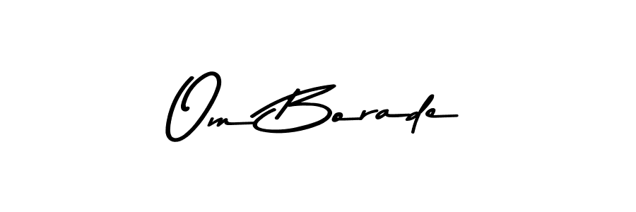 Once you've used our free online signature maker to create your best signature Asem Kandis PERSONAL USE style, it's time to enjoy all of the benefits that Om Borade name signing documents. Om Borade signature style 9 images and pictures png