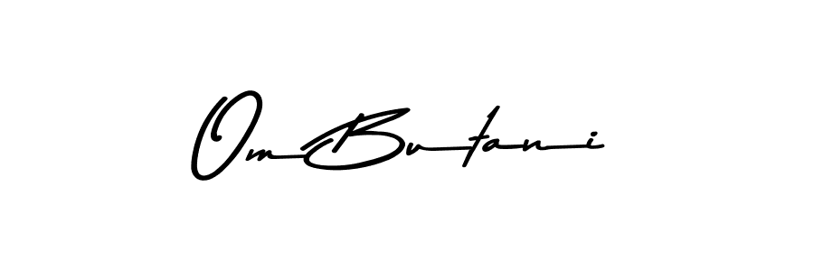 You should practise on your own different ways (Asem Kandis PERSONAL USE) to write your name (Om Butani) in signature. don't let someone else do it for you. Om Butani signature style 9 images and pictures png