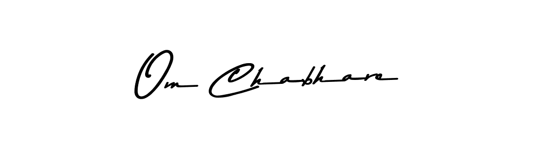 Make a beautiful signature design for name Om Chabhare. Use this online signature maker to create a handwritten signature for free. Om Chabhare signature style 9 images and pictures png