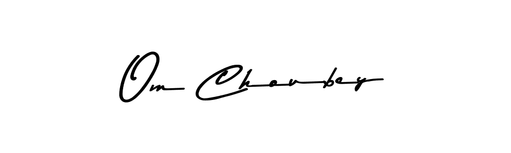 You should practise on your own different ways (Asem Kandis PERSONAL USE) to write your name (Om Choubey) in signature. don't let someone else do it for you. Om Choubey signature style 9 images and pictures png