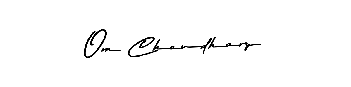 Make a beautiful signature design for name Om Choudhary. Use this online signature maker to create a handwritten signature for free. Om Choudhary signature style 9 images and pictures png