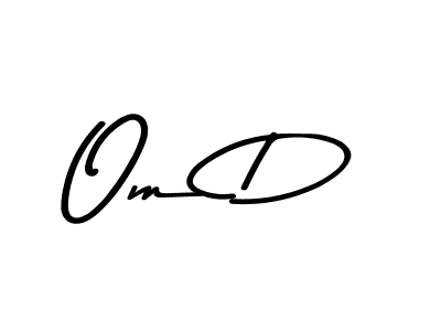 It looks lik you need a new signature style for name Om D. Design unique handwritten (Asem Kandis PERSONAL USE) signature with our free signature maker in just a few clicks. Om D signature style 9 images and pictures png