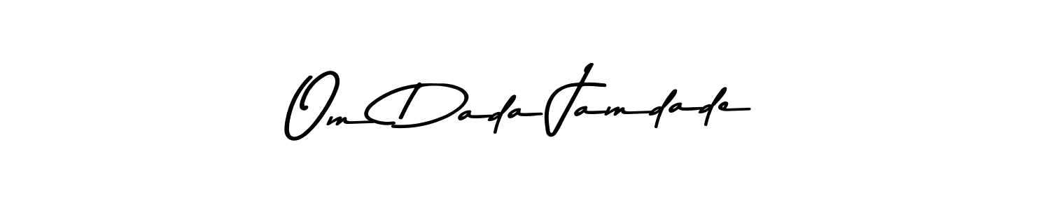 It looks lik you need a new signature style for name Om Dada Jamdade. Design unique handwritten (Asem Kandis PERSONAL USE) signature with our free signature maker in just a few clicks. Om Dada Jamdade signature style 9 images and pictures png