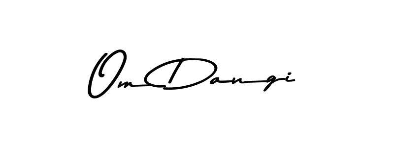 Make a beautiful signature design for name Om Dangi. Use this online signature maker to create a handwritten signature for free. Om Dangi signature style 9 images and pictures png