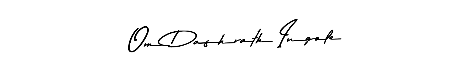 Make a beautiful signature design for name Om Dashrath Ingole. Use this online signature maker to create a handwritten signature for free. Om Dashrath Ingole signature style 9 images and pictures png