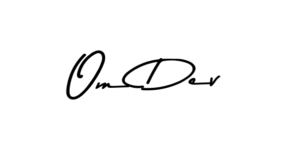 It looks lik you need a new signature style for name Om Dev. Design unique handwritten (Asem Kandis PERSONAL USE) signature with our free signature maker in just a few clicks. Om Dev signature style 9 images and pictures png