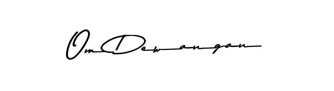 The best way (Asem Kandis PERSONAL USE) to make a short signature is to pick only two or three words in your name. The name Om Dewangan include a total of six letters. For converting this name. Om Dewangan signature style 9 images and pictures png