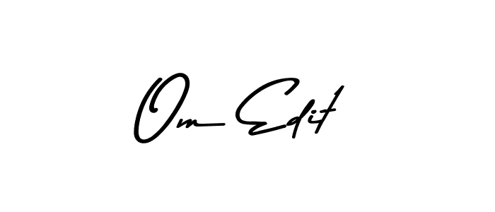 Check out images of Autograph of Om Edit name. Actor Om Edit Signature Style. Asem Kandis PERSONAL USE is a professional sign style online. Om Edit signature style 9 images and pictures png