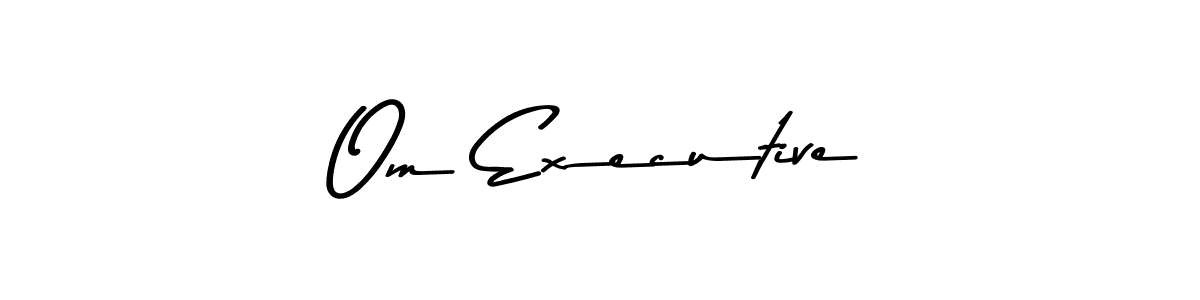 Use a signature maker to create a handwritten signature online. With this signature software, you can design (Asem Kandis PERSONAL USE) your own signature for name Om Executive. Om Executive signature style 9 images and pictures png