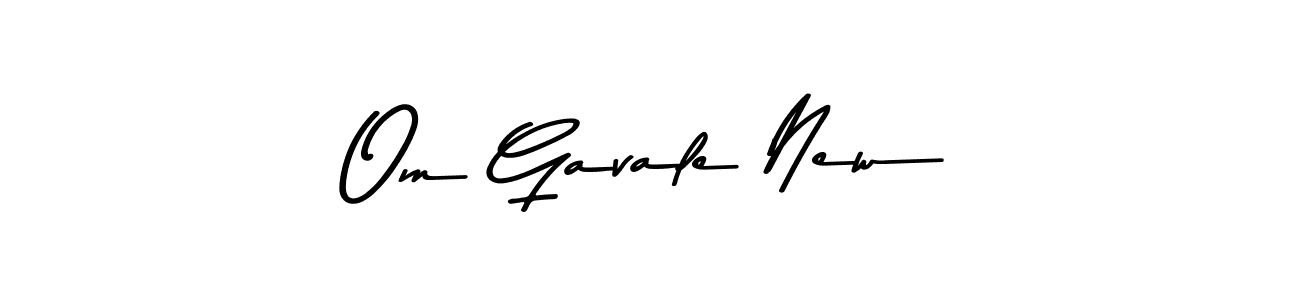 How to Draw Om Gavale New signature style? Asem Kandis PERSONAL USE is a latest design signature styles for name Om Gavale New. Om Gavale New signature style 9 images and pictures png