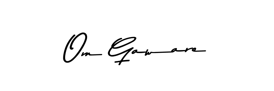 Best and Professional Signature Style for Om Gaware. Asem Kandis PERSONAL USE Best Signature Style Collection. Om Gaware signature style 9 images and pictures png