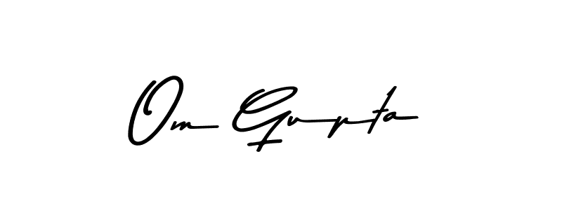 Om Gupta stylish signature style. Best Handwritten Sign (Asem Kandis PERSONAL USE) for my name. Handwritten Signature Collection Ideas for my name Om Gupta. Om Gupta signature style 9 images and pictures png