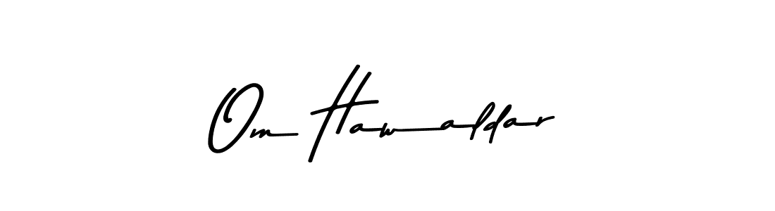 Similarly Asem Kandis PERSONAL USE is the best handwritten signature design. Signature creator online .You can use it as an online autograph creator for name Om Hawaldar. Om Hawaldar signature style 9 images and pictures png