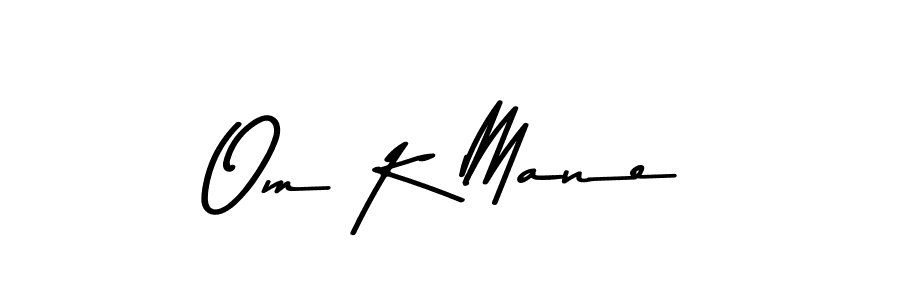 It looks lik you need a new signature style for name Om K Mane. Design unique handwritten (Asem Kandis PERSONAL USE) signature with our free signature maker in just a few clicks. Om K Mane signature style 9 images and pictures png