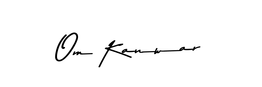 Use a signature maker to create a handwritten signature online. With this signature software, you can design (Asem Kandis PERSONAL USE) your own signature for name Om Kanwar. Om Kanwar signature style 9 images and pictures png