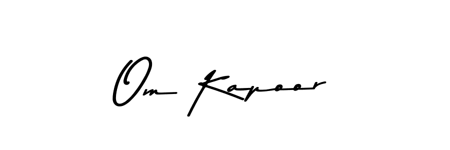 Asem Kandis PERSONAL USE is a professional signature style that is perfect for those who want to add a touch of class to their signature. It is also a great choice for those who want to make their signature more unique. Get Om Kapoor name to fancy signature for free. Om Kapoor signature style 9 images and pictures png