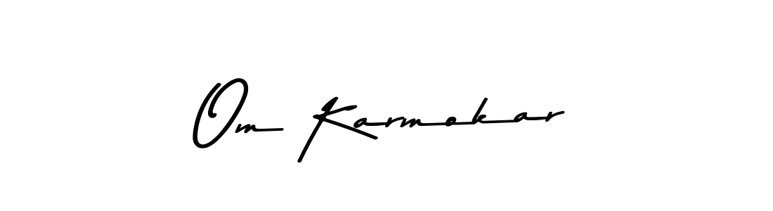 This is the best signature style for the Om Karmokar name. Also you like these signature font (Asem Kandis PERSONAL USE). Mix name signature. Om Karmokar signature style 9 images and pictures png