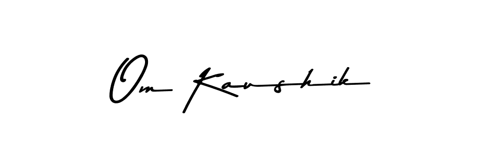 if you are searching for the best signature style for your name Om Kaushik. so please give up your signature search. here we have designed multiple signature styles  using Asem Kandis PERSONAL USE. Om Kaushik signature style 9 images and pictures png