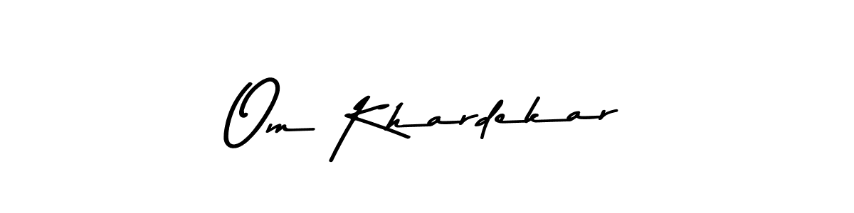 Make a beautiful signature design for name Om Khardekar. Use this online signature maker to create a handwritten signature for free. Om Khardekar signature style 9 images and pictures png