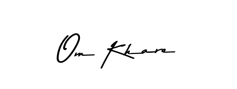 Here are the top 10 professional signature styles for the name Om Khare. These are the best autograph styles you can use for your name. Om Khare signature style 9 images and pictures png