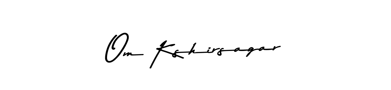 Similarly Asem Kandis PERSONAL USE is the best handwritten signature design. Signature creator online .You can use it as an online autograph creator for name Om Kshirsagar. Om Kshirsagar signature style 9 images and pictures png