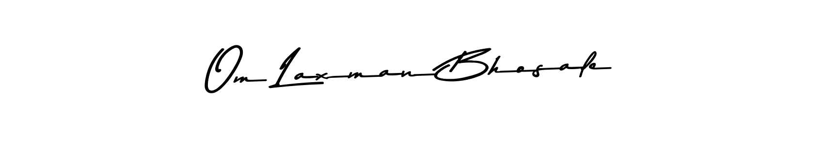 You should practise on your own different ways (Asem Kandis PERSONAL USE) to write your name (Om Laxman Bhosale) in signature. don't let someone else do it for you. Om Laxman Bhosale signature style 9 images and pictures png