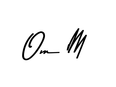 It looks lik you need a new signature style for name Om M. Design unique handwritten (Asem Kandis PERSONAL USE) signature with our free signature maker in just a few clicks. Om M signature style 9 images and pictures png