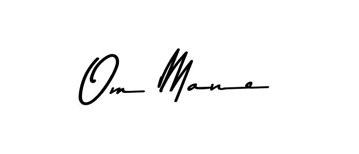 if you are searching for the best signature style for your name Om Mane. so please give up your signature search. here we have designed multiple signature styles  using Asem Kandis PERSONAL USE. Om Mane signature style 9 images and pictures png