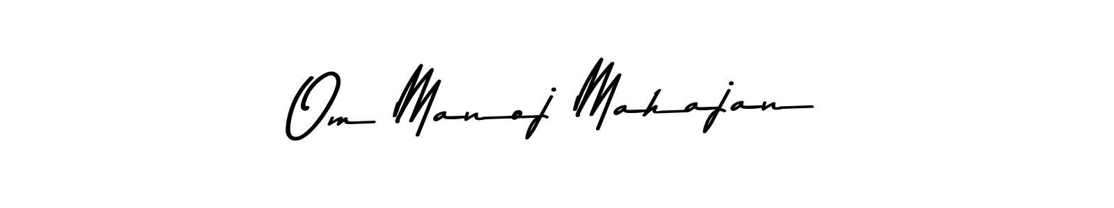 Here are the top 10 professional signature styles for the name Om Manoj Mahajan. These are the best autograph styles you can use for your name. Om Manoj Mahajan signature style 9 images and pictures png