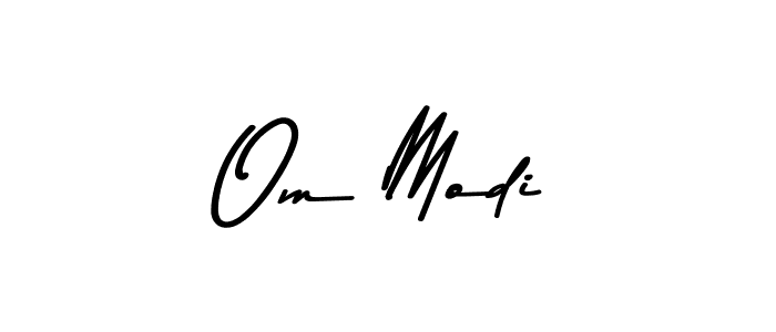 Use a signature maker to create a handwritten signature online. With this signature software, you can design (Asem Kandis PERSONAL USE) your own signature for name Om Modi. Om Modi signature style 9 images and pictures png