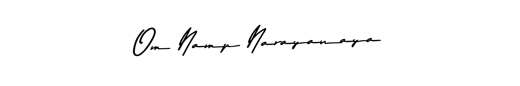 Also You can easily find your signature by using the search form. We will create Om Namp Narayanaya name handwritten signature images for you free of cost using Asem Kandis PERSONAL USE sign style. Om Namp Narayanaya signature style 9 images and pictures png