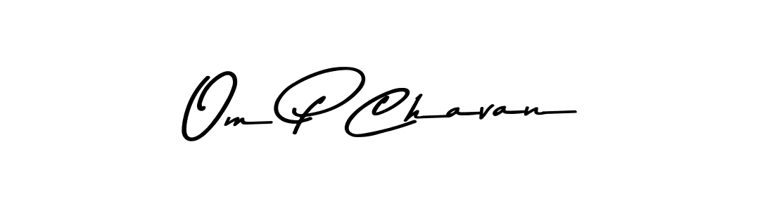 Asem Kandis PERSONAL USE is a professional signature style that is perfect for those who want to add a touch of class to their signature. It is also a great choice for those who want to make their signature more unique. Get Om P Chavan name to fancy signature for free. Om P Chavan signature style 9 images and pictures png