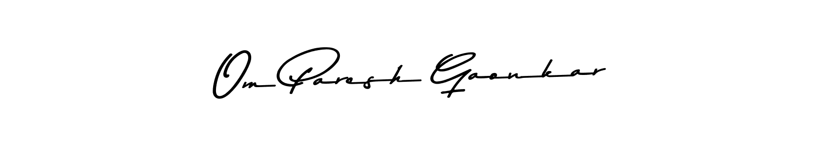 It looks lik you need a new signature style for name Om Paresh Gaonkar. Design unique handwritten (Asem Kandis PERSONAL USE) signature with our free signature maker in just a few clicks. Om Paresh Gaonkar signature style 9 images and pictures png