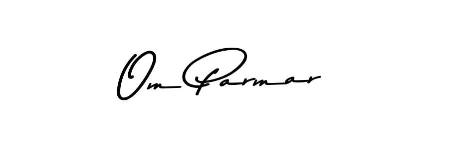 How to make Om Parmar signature? Asem Kandis PERSONAL USE is a professional autograph style. Create handwritten signature for Om Parmar name. Om Parmar signature style 9 images and pictures png