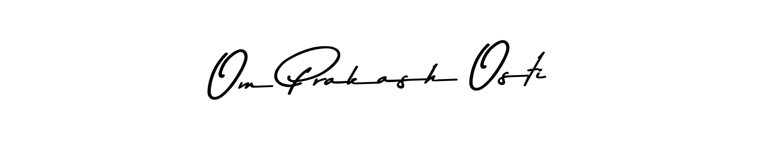 Asem Kandis PERSONAL USE is a professional signature style that is perfect for those who want to add a touch of class to their signature. It is also a great choice for those who want to make their signature more unique. Get Om Prakash Osti name to fancy signature for free. Om Prakash Osti signature style 9 images and pictures png