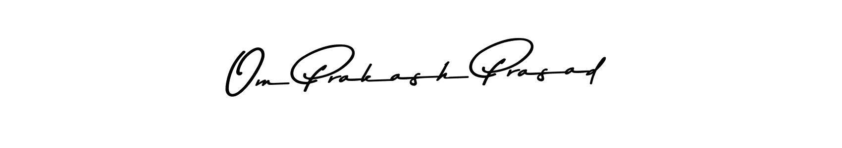 Asem Kandis PERSONAL USE is a professional signature style that is perfect for those who want to add a touch of class to their signature. It is also a great choice for those who want to make their signature more unique. Get Om Prakash Prasad name to fancy signature for free. Om Prakash Prasad signature style 9 images and pictures png