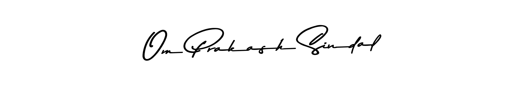 Om Prakash Sindal stylish signature style. Best Handwritten Sign (Asem Kandis PERSONAL USE) for my name. Handwritten Signature Collection Ideas for my name Om Prakash Sindal. Om Prakash Sindal signature style 9 images and pictures png