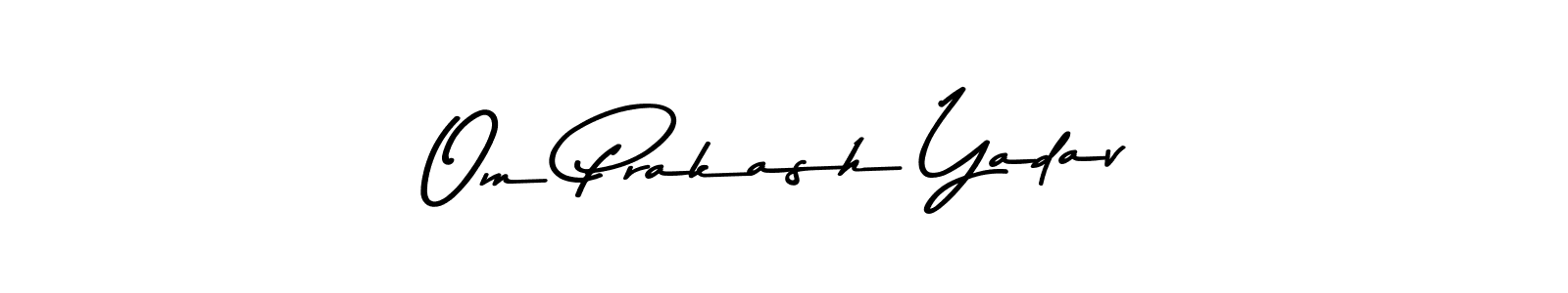 Also You can easily find your signature by using the search form. We will create Om Prakash Yadav name handwritten signature images for you free of cost using Asem Kandis PERSONAL USE sign style. Om Prakash Yadav signature style 9 images and pictures png