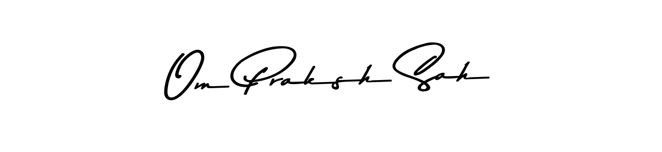 if you are searching for the best signature style for your name Om Praksh Sah. so please give up your signature search. here we have designed multiple signature styles  using Asem Kandis PERSONAL USE. Om Praksh Sah signature style 9 images and pictures png