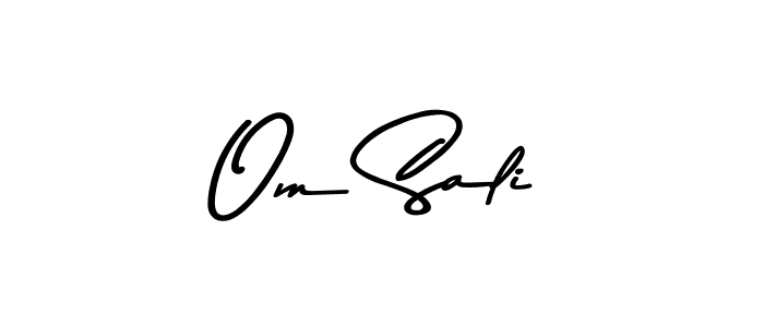 How to Draw Om Sali signature style? Asem Kandis PERSONAL USE is a latest design signature styles for name Om Sali. Om Sali signature style 9 images and pictures png