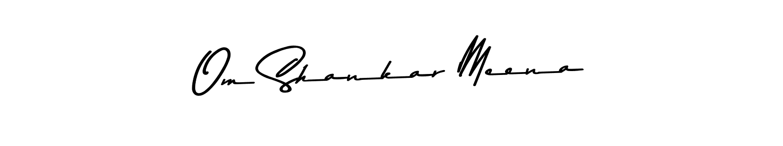 You should practise on your own different ways (Asem Kandis PERSONAL USE) to write your name (Om Shankar Meena) in signature. don't let someone else do it for you. Om Shankar Meena signature style 9 images and pictures png
