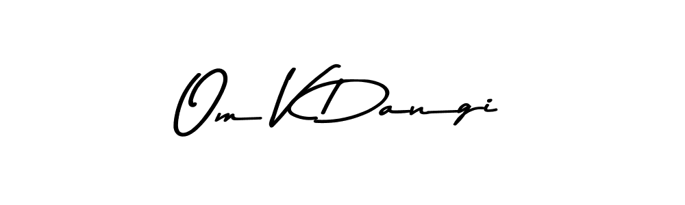 Here are the top 10 professional signature styles for the name Om V Dangi. These are the best autograph styles you can use for your name. Om V Dangi signature style 9 images and pictures png